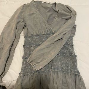 Denim Acid Wash Dress